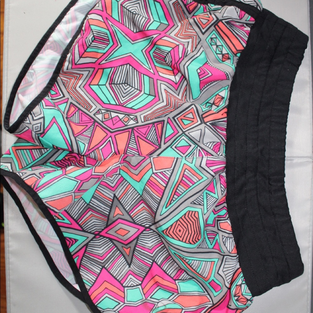 Asics Patterned Running Shorts
